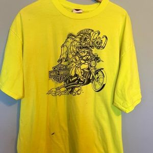 76. Xxl Harley Davidson small grease spot